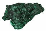 Silky Fibrous Malachite Cluster - Congo #138667-1
